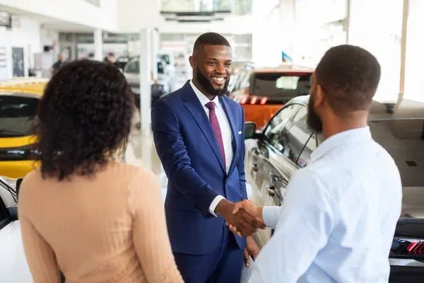 CARS IN A SHOWROOM