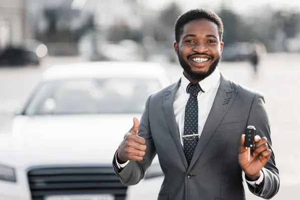 A satisfied client after getting car finance loan